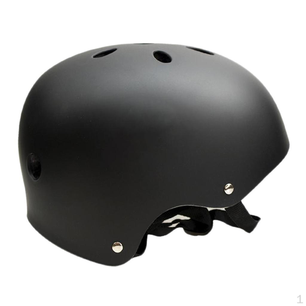 Casque de Skateboard, Casque Dur pour Skateboard et Roller - Tailles au choix, convient à la plupart des gens