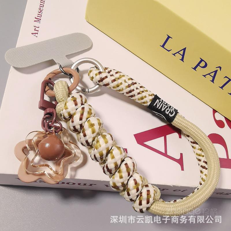 

Ремешок для мобильного телефона, Ремешок на запястье, Стиль Инс, Двухпрядное плетение, Прочный и долговечный, Веревка для руки для пеших прогулок на открытом воздухе, Защита от потери для мужчин и женщин Pack of 1 фиолетовый