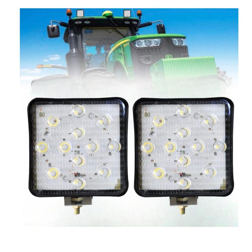 LED Pods 8SZT 24V Flood LED Światła Off-Road Super Jasne | Światło Drogowe Przeciwmgielne Robocze do Ciężarówki SUV Łodzi Traktora JCB