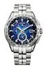 Citizen Attesa Wristwatch YELL ATTESA Watch with Double Direct Flight Limited To 900 Pieces Silver and Navy "CITIZEN COLLECTION" Eco-Drive