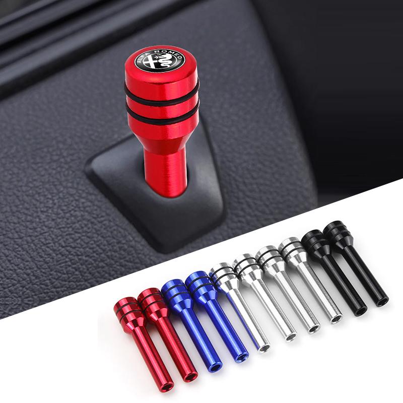 2026 Hot Sticker 2pcs Car Interior Auto Lock Door Lift Alloy Safety Pin For Alfa Romeo 159 147 156 166 Giulietta Giulia Mito Ste def789