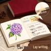 A6 Soft Leather Blank Notebook: Thick Student Planner & Retro Exam Prep Drawing Book