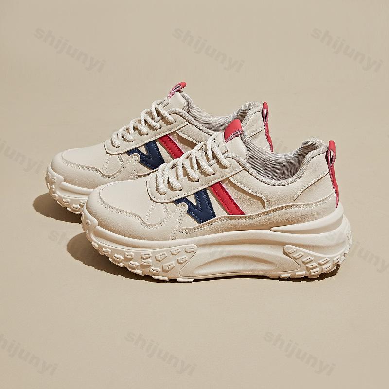 Autumn Women's Casual Sports Shoes 2026 Comfortable Fashion Anti Slip Sneakers Thick Soled Outdoor Running Shoes Zapatos Mujer