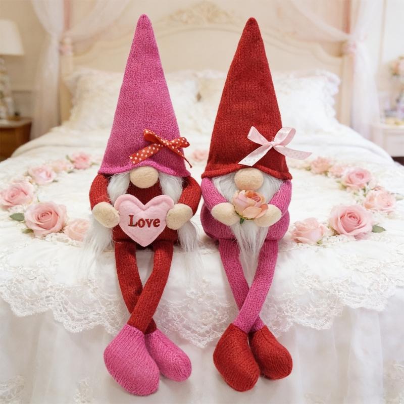 Lucky Gnomes Ornament Believed to Bring Good Fortunes Display Adornment Ideal Valentine Gift Homes Decoration Accent