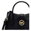 New MICHAEL KORS Gabby Artificial Leather Shoulder Bag, Crossbody Bag, Handbag Medium Women's Black 35S3G5GS6B-001