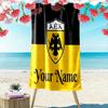 Individueller Name AEK F.C. Bedrucktes Strandtuch, Großes Weiches Schnelltrocknendes Handtuch für Strand Camping Schwimmen -HE167