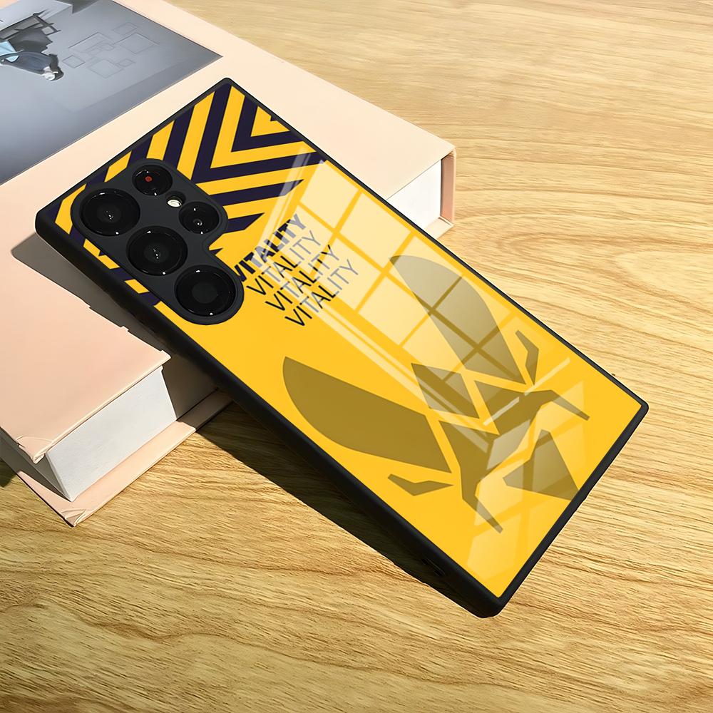 

Game Team V-Vitality Phone Case For Samsung S26 Ultra S24 25 Fe S22 S20 S23 21 Plus A54 A34 A53 A16 Glass Cover Samsung s22ultra