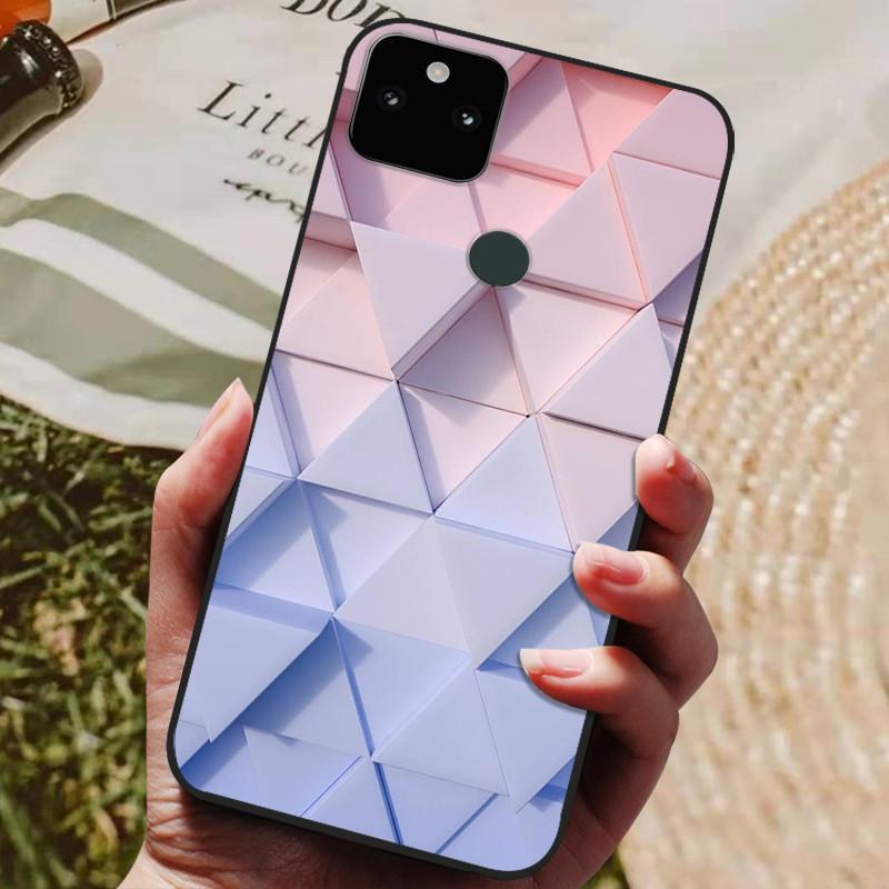 Modische Mattes Case Für Google Pixel 5A 5G 5 Case Weiches Silikon Google Pixel 4A 5G 4G Case Rückseite Pixel5 Pixel4A Cases Hüllen