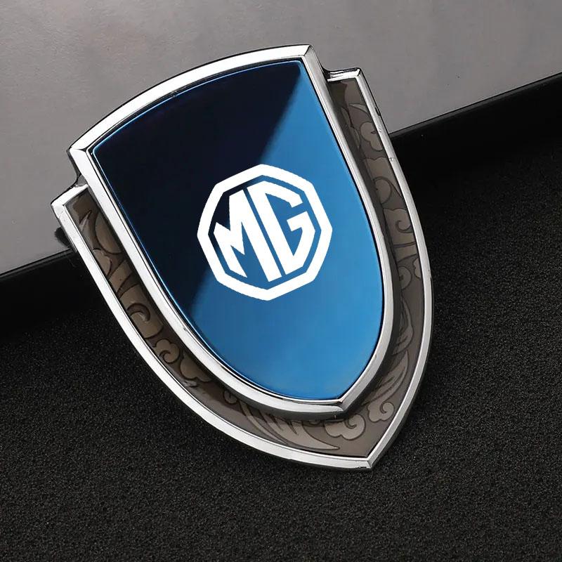 Car Metal Shield Emblem Car Stickers for MG MG3 MG5 MG6 MG7 GT GS Hector HS ZS ZX EZS EHS Auto Accessories q1