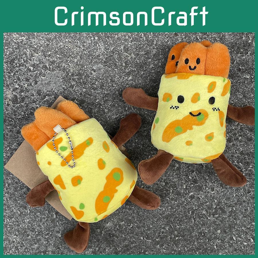 Cute Adorable Pancake Youtiao Plush Doll For Creative Fun Decoration