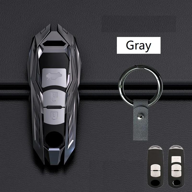 Styling Mouldings New metal Car Remote Key Cover key Case For Mazda 2 3 6 Atenza Axela CX-5 CX5 CX 5 CX-7 CX-9 2015 2016 2017 20