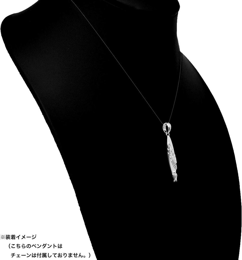 Leilani Hawaiian Jewelry Turtle Honu (Sea Turtle) Plumeria & Scroll (Wave) Carved Surfboard Pendant Necklace for Men, 925 Silver