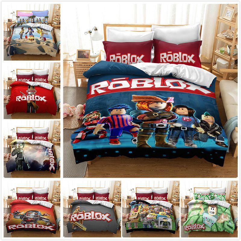 3d Printed Game Roblox Bedding Set Quilt Cover Pillow Shame Us Uk King Queen