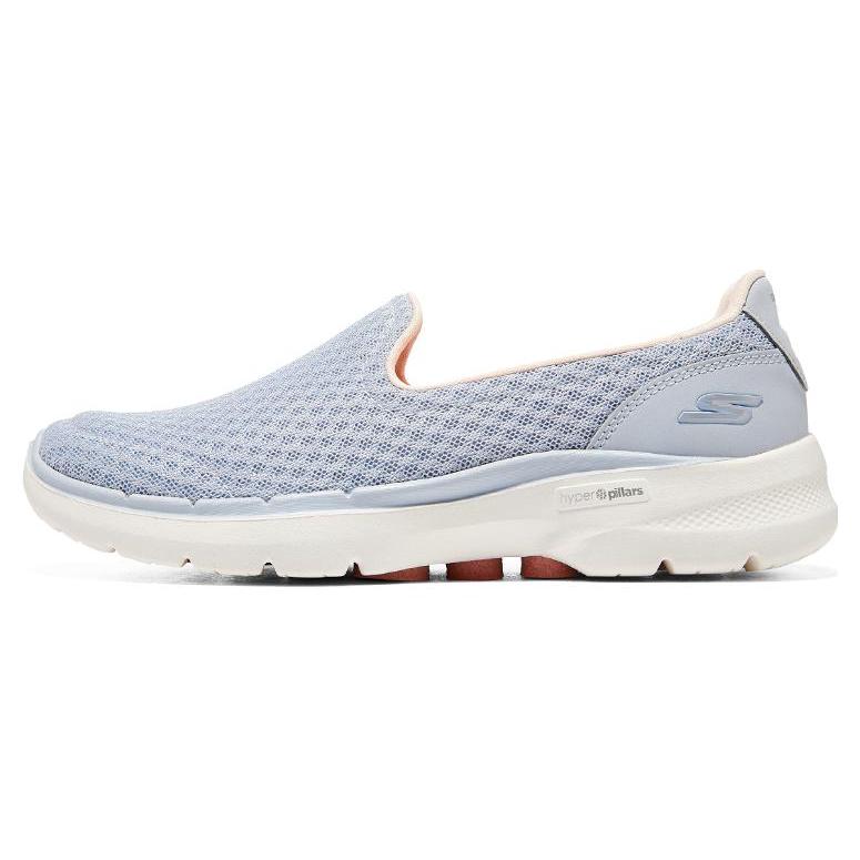 

Skechers Go Walk 6 Сетчатые Комфортные Ретро Низкие Женские Повседневные Кроссовки 124508-LGPK 40