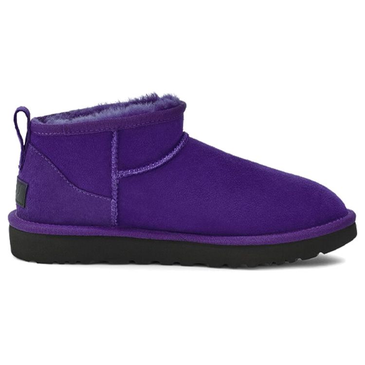 UGG Classici Stivaletti da Neve alla Caviglia in Montone Caldi Antiscivolo Confortevoli Casual da Donna Viola 1116109-VNGH