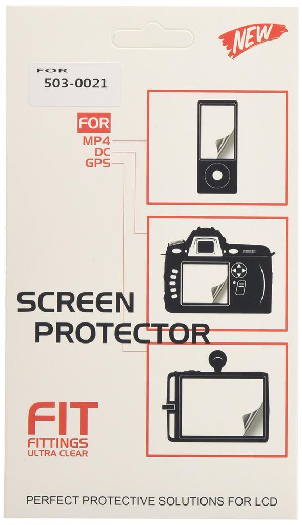 Washodo LCD protection film seal for Pentax digital cameras K200D, K-m, K-x "503-0021O" (transparent type)