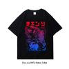 Unisex EU Japanese Anime Chainsaw Women T Shirt Cartoon Printing Cotton T-shirt Harajuku Graphic Tees Clothing Tops Tshirt Manga