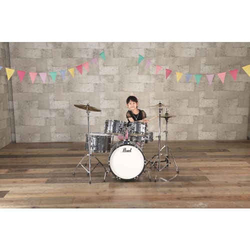 Pearl ROADSHOW JR. Schlagzeugset in Juniorgröße, Jet Black, RSJ465/C #31