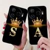 Phone Case For Tecno Camon 30 4G 5G 30S Pro 30pro 30 Premier Cover Soft Silicone Funda Matte TPU Capa Initial Letters Pattern