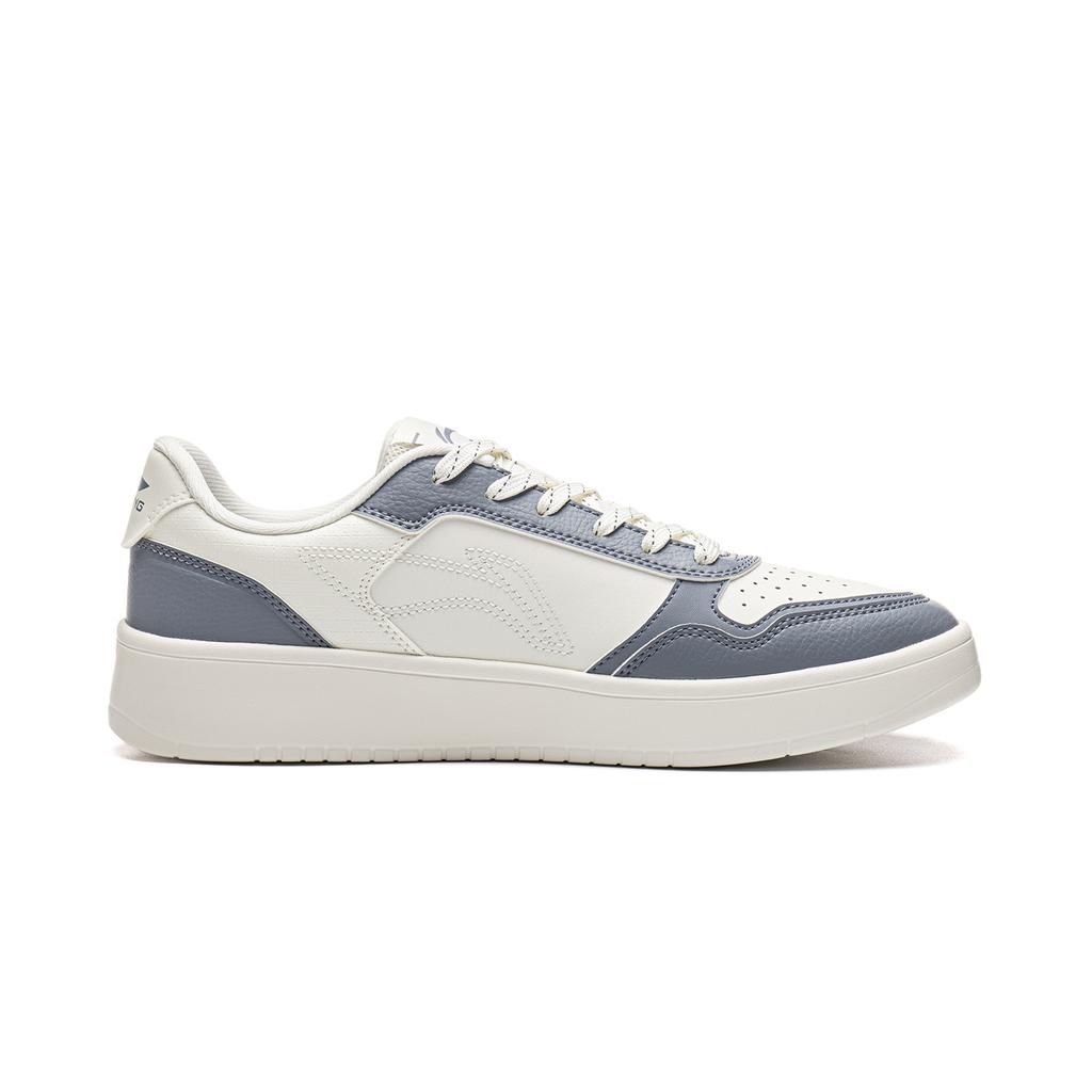 Li Ning Sycee V5 Skateboard Shoes Men's Low Top Mist White/Breeze Blue AGCW273-1