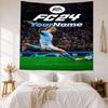 Haaland Custom Your Name Wall Decor Tapestry Art For Pet Memorial Birthdaywedding Party Backdrop Family Gift