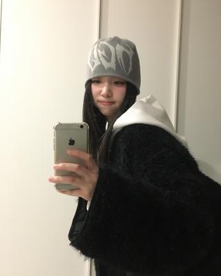 MAHAGRID Tribal Mgd Logo Beanie Gray(Mg2Dfmab20A)