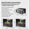 Universal Solar-USB TPMS External Sensor System with IPX7 Waterproof Display - Smart Tire Pressure Monitor