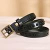 Women's Belt Women's Ins Style Fashion All-Match Trendy BF Style Retro Practical Leather Pin Buckle with Jeans Belt