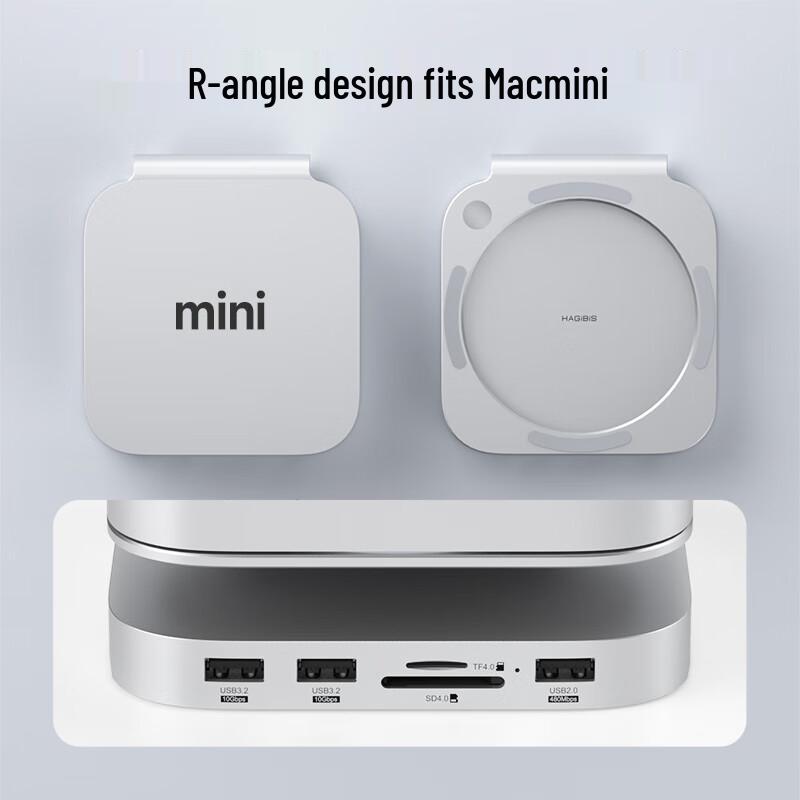 Hagibis Mac mini M4 Expansion Hub with SSD Enclosure