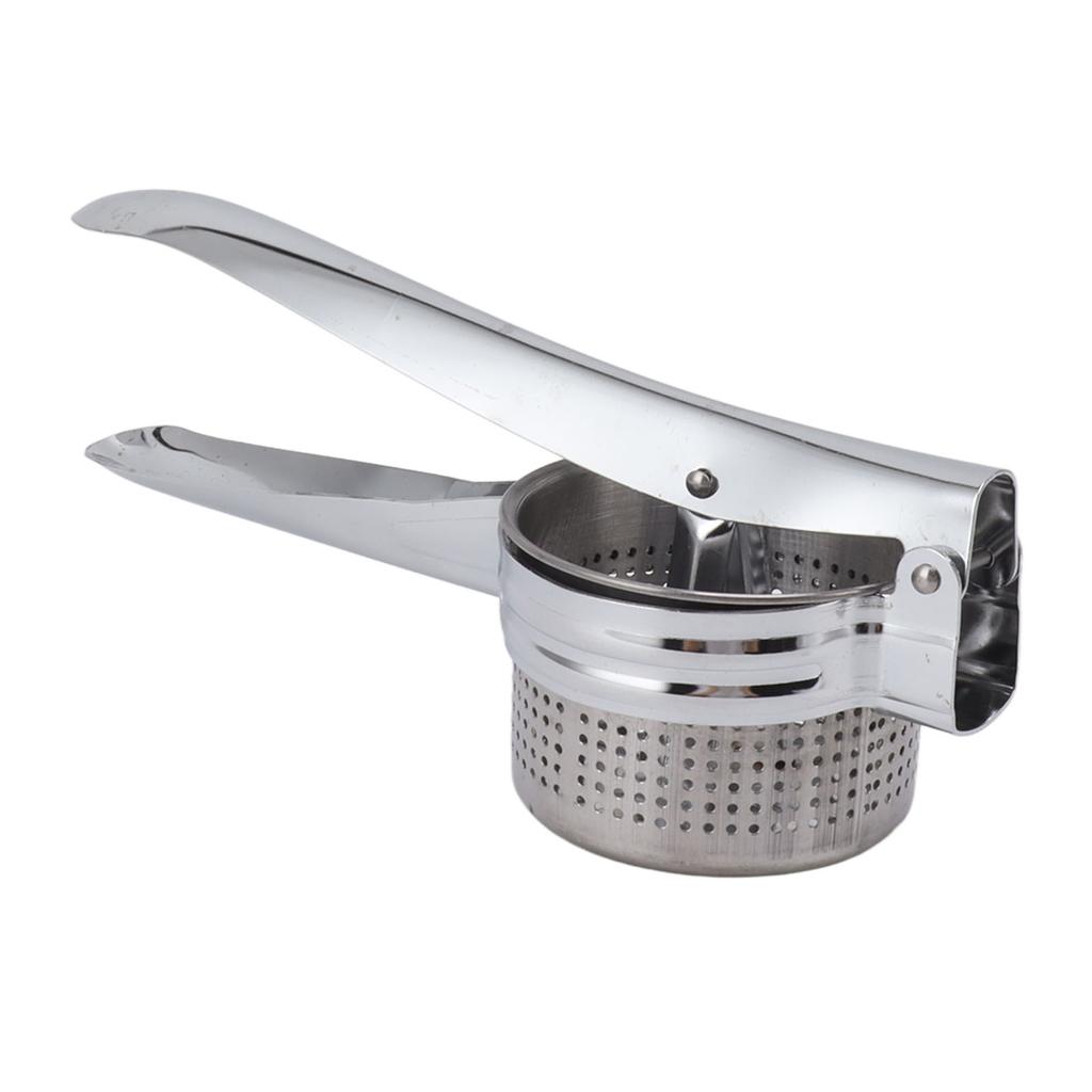 Potato Ricer Stainless Steel Multi Functional Food Press Squeezer Manual Potato Masher for Fruit Vegetable