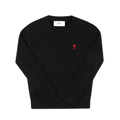 Felpa Ami con Logo Piccolo Cuore Bfusw035 730 001
