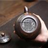 Yixing Purple Clay Teapot Large Capacity Burnt Wood Dragon Bone Golden Sand Phoenix Joyful Stone Chinese style Tea Pot