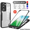 Coque de téléphone antichoc 360° pour protection intégrale du corps pour OPPO A5 5G Housse de protection Protecteur d'écran intégré Fundas Coque Capa
