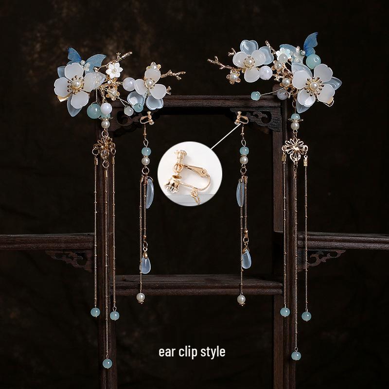 

Оригинальное платье Сюхэ Китайская свадебная корона феникса с красной кисточкой головной убор