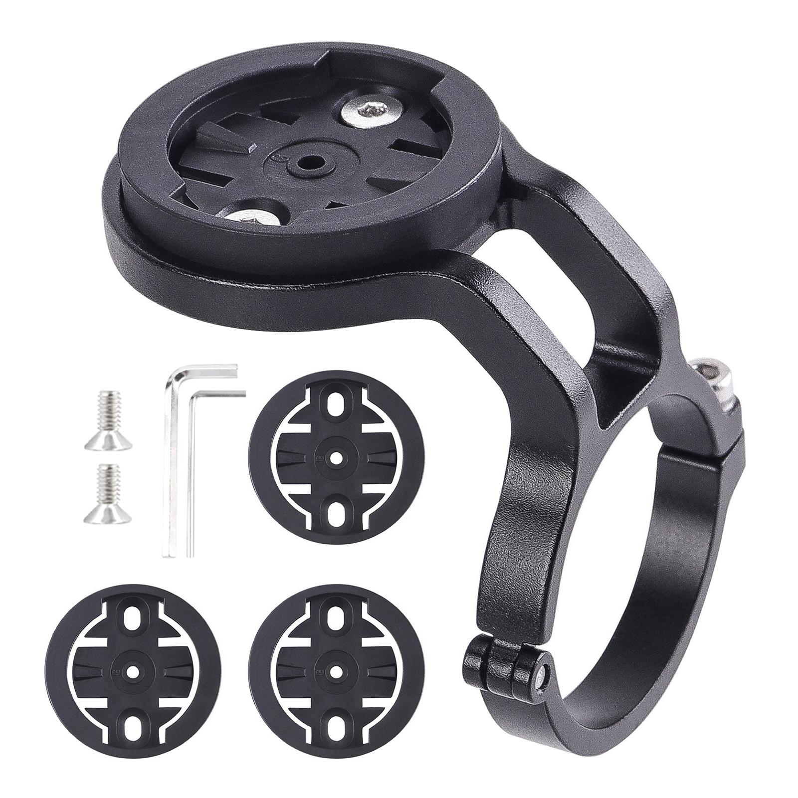 

Крепление-комбо на руль для велосипеда, Удлиненный передний держатель для велокомпьютера, Кронштейны-адаптеры для камеры и велофары, Прочный