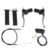 22mm Lenkergriffe Kill Ein Aus Schalter Gashebel Bremshebel Kit für Dirt Mini Pocket Bike