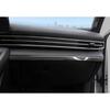 For Hyundai Elantra 2021-2024 Black Titanium Co-Pilot Dashboard Strip Cover 2pcs