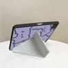 Line Expression Holder Cover Tablet Case For iPad Mini 6 7 Air 4 5 M3 M2 1 2 M4 11inch Pro 11th 10th 9th 8th 7th 12.9inch Pro
