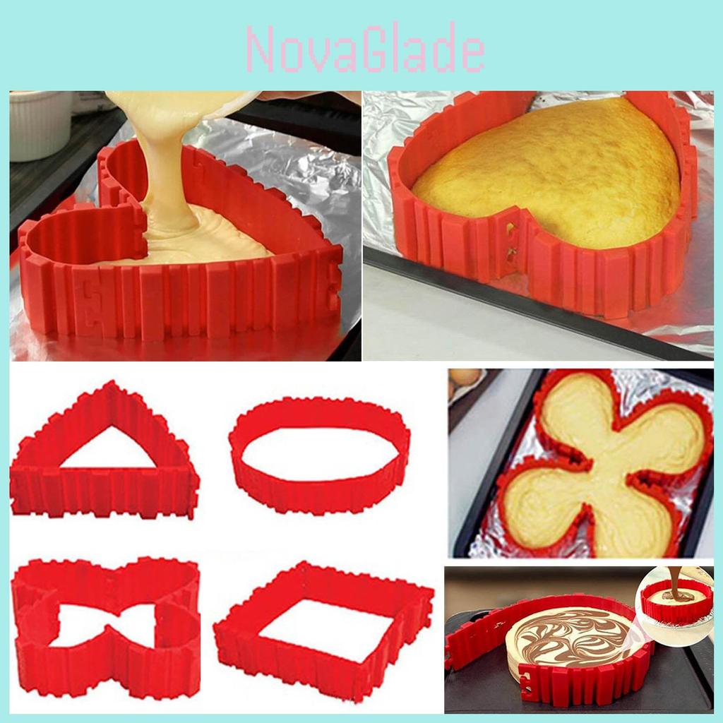 Silicone Cake Mold Nonstick Baking Tools For Magic Bake Snake Shape Diy Kitchen