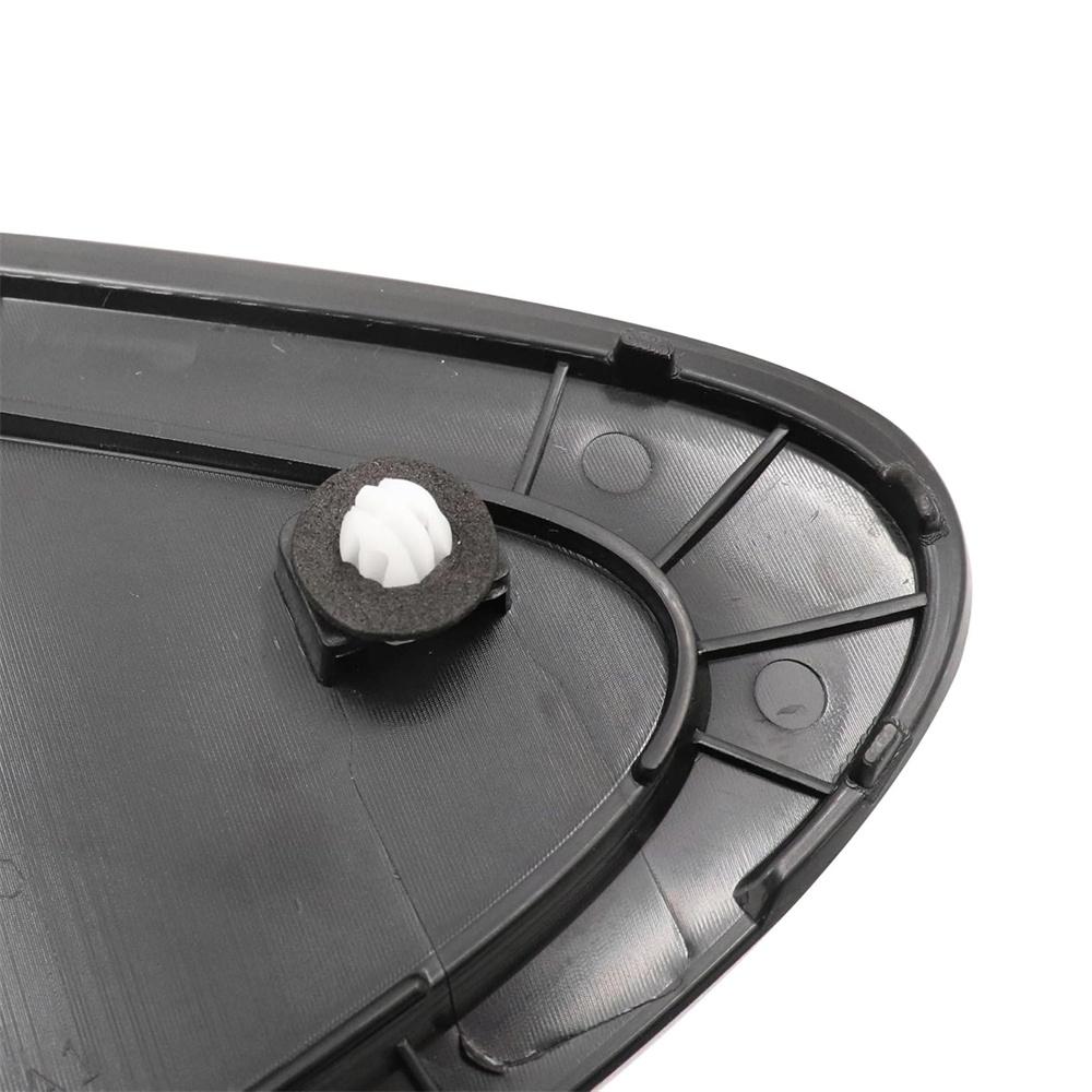 2× Black Quarter Pillar Trim 6250502010, 6250602010 For Toyota Corolla 2020-2024