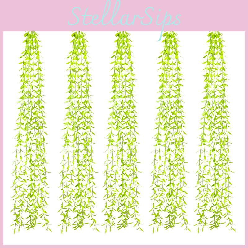 Babylonica Green Salix Plant For Home Event Decoration And Photography Props