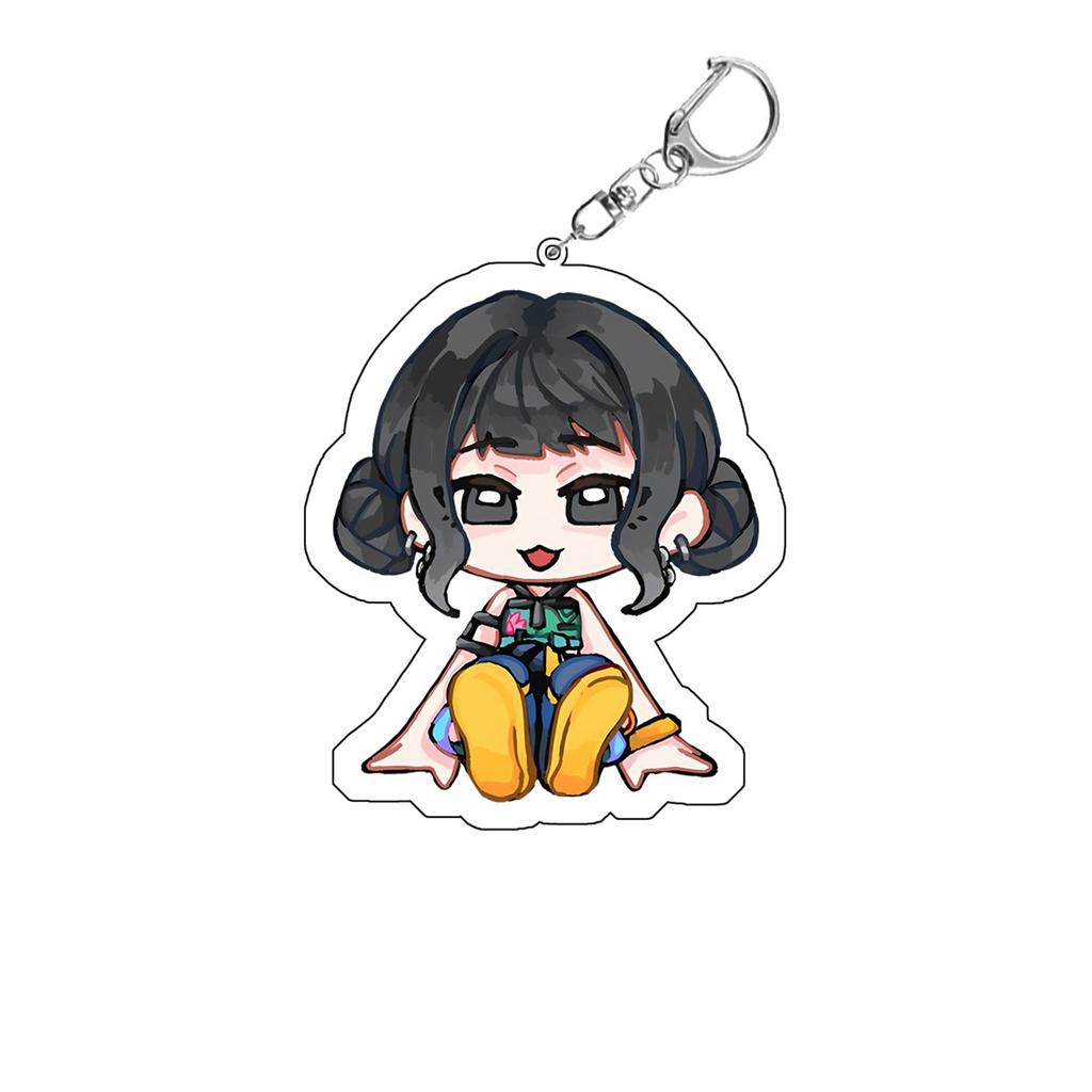 Kreslený Anime Film Průhledný Akrylový Přívěsek na Klíče, Vynikající Dárkové Závěsné Doplňky na Batohy