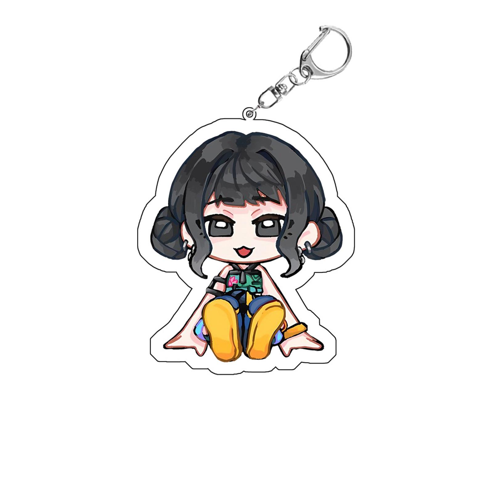 

Мультяшный Аниме Фильм Прозрачный Акриловый Брелок Подвеска, Изысканный Подарок Подвесные Аксессуары Для Рюкзаков One Size