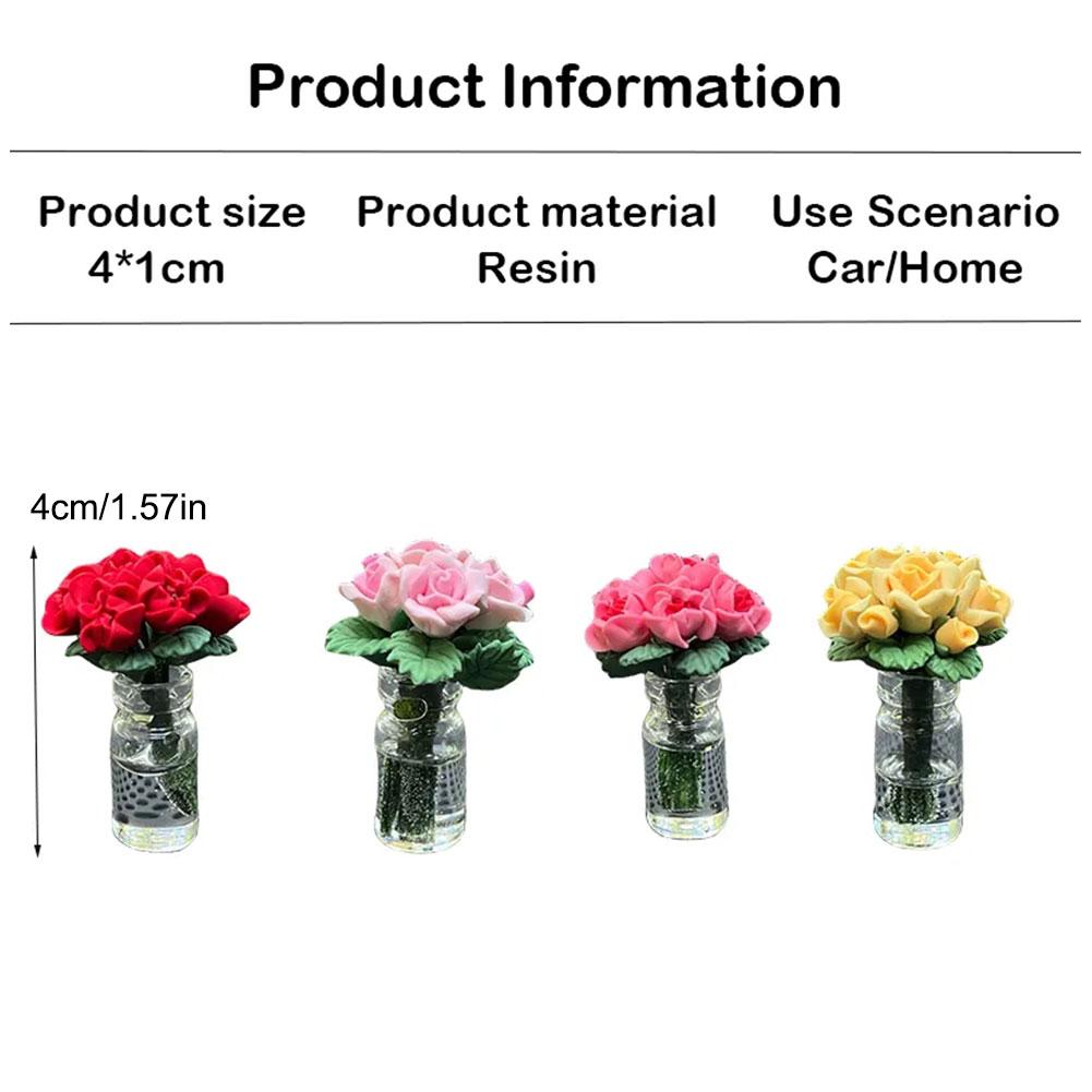 Decorațiuni Mini Pom de Crăciun Consola Centrală Montat pe Mașină Accesorii Plantă Verde Decorațiune Floare Similată Cadou Drăguț Pentru Fete