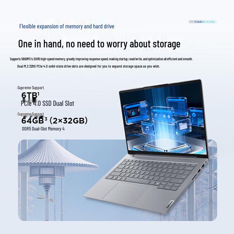 Lenovo ThinkBook 14 G9 Performance Laptop (CN Version)