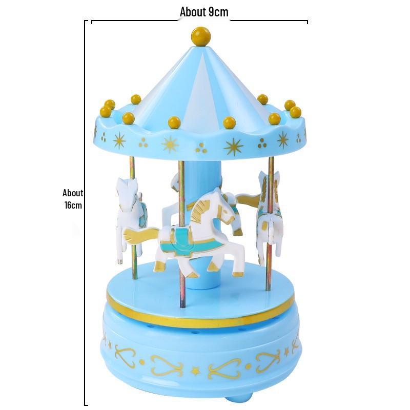 Carosello Musicale Decorazione Torta di Compleanno - Decorazione Feste Fai da Te per Bambini