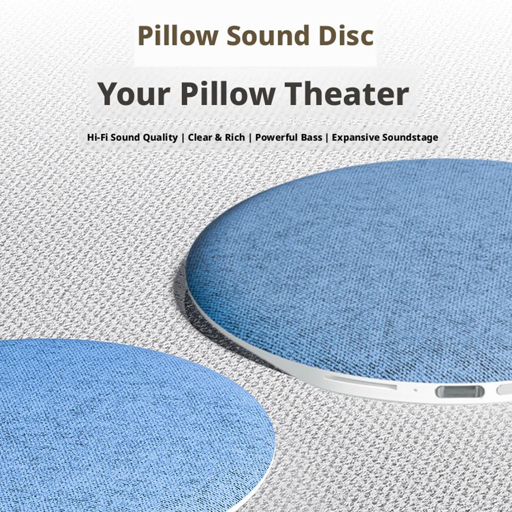 Bluetooth Pillow Speaker Under Pillow Design Hi-Fi Dynamic Sound For Bedside Sleep & Music