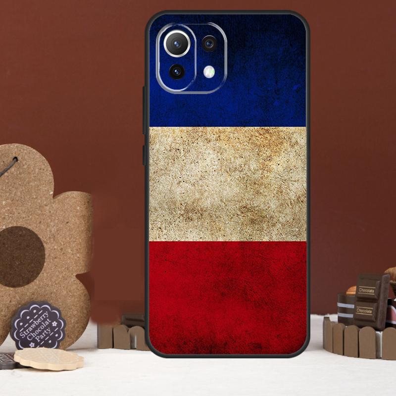 

France National Flag Case For Xiaomi 15 Ultra 14 15T 13T 14T 17 Pro Max POCO F8 Ultra X7 X5 X6 F5 F6 F7 Pro Cover POCO F8 Pro