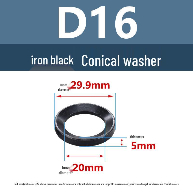 304 Stainless Steel Spherical Tapered Gasket - Concave-Convex Combination