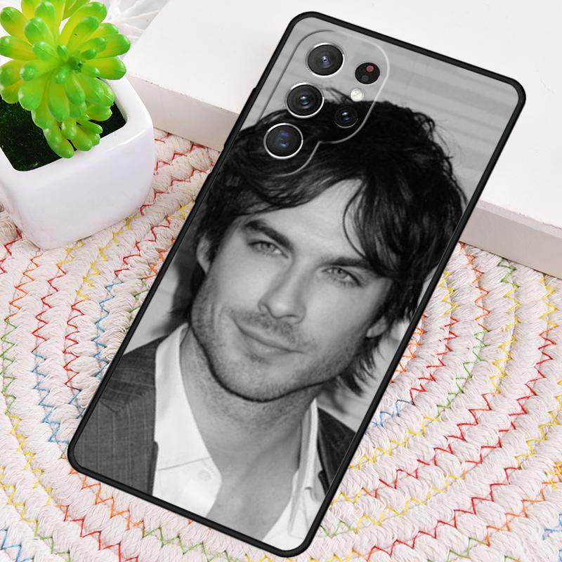 Ian Somerhalder soft Silicone Phone Case For Samsung Galaxy note 10 pro S26 S25 S24 S23 S22 S21 Plus S25Ultra Capa Cover